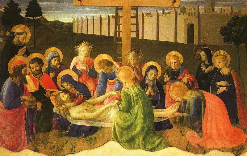 Fra Angelico Lamentation Over the Dead Christ China oil painting art